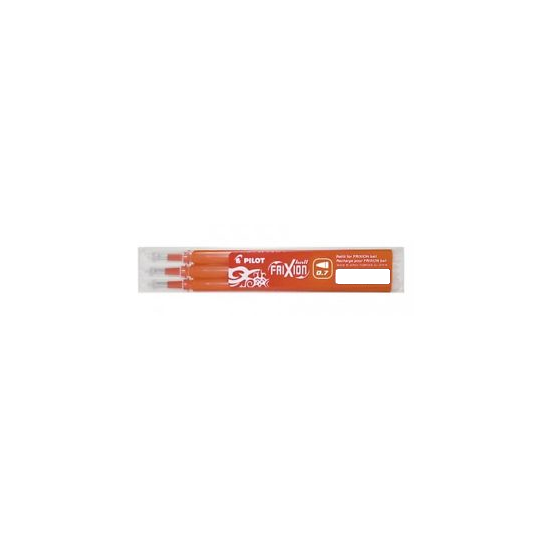 Penna Refill Frixion cancellabile con il calore: colore Arancio - Pezzi 3