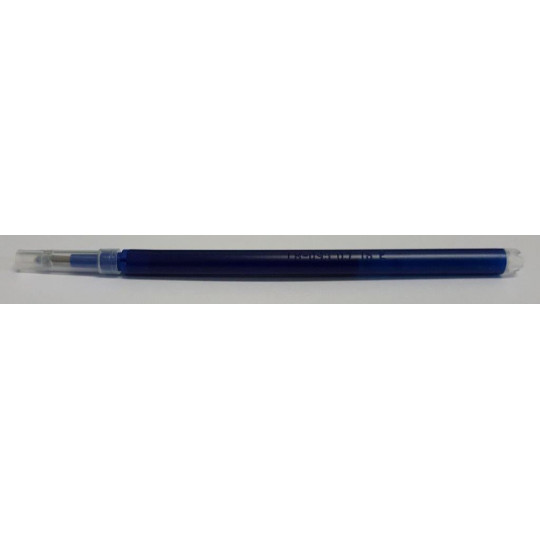 Refillable pen with heat: dark blue color