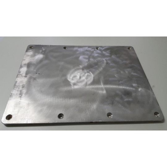 Losa de aluminio - Dim. 500 x 370 x 20