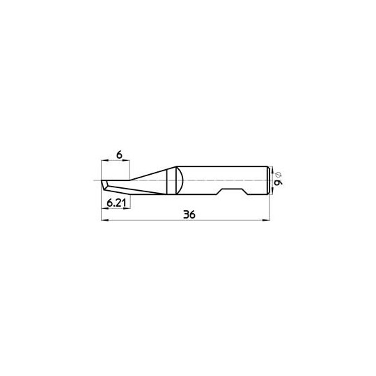 Cuchilla 43610 - Corte hasta 7 mm