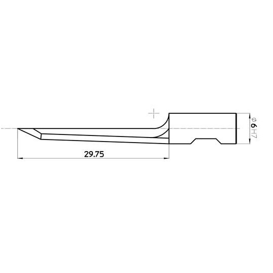 Blade 45221 - Max. cutting depth 30 mm