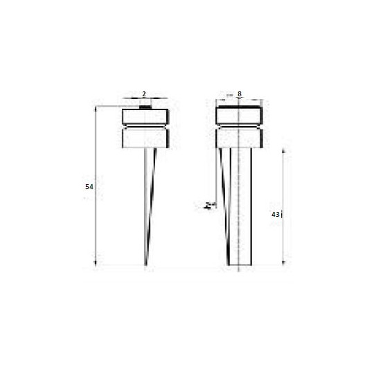 Blade 46909 - Max cutting depth 43 mm