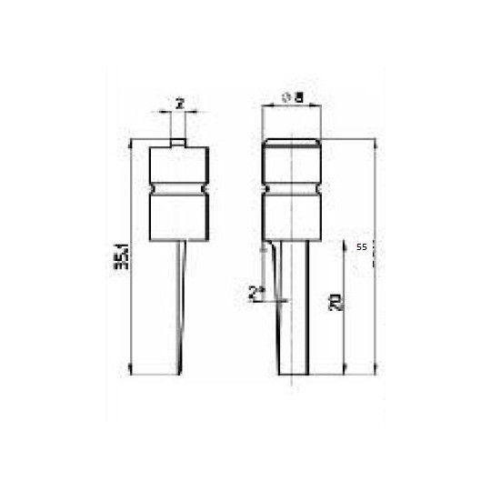 Blade 45208 - Max cutting depth 20 mm