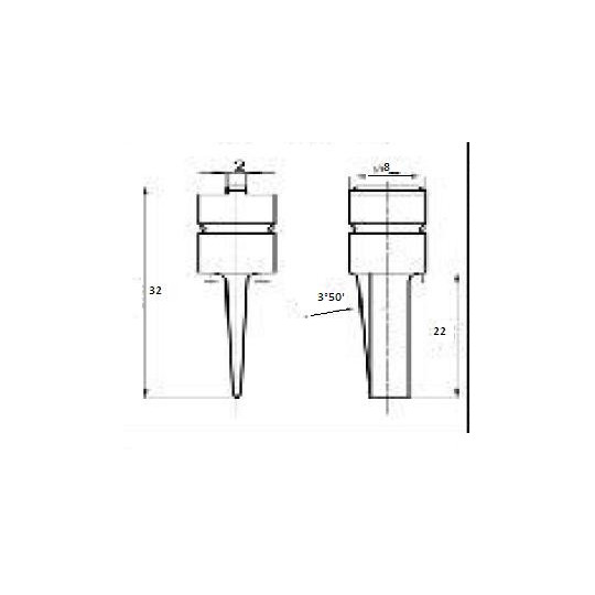 Blade 46493 - Max cutting depth 22 mm