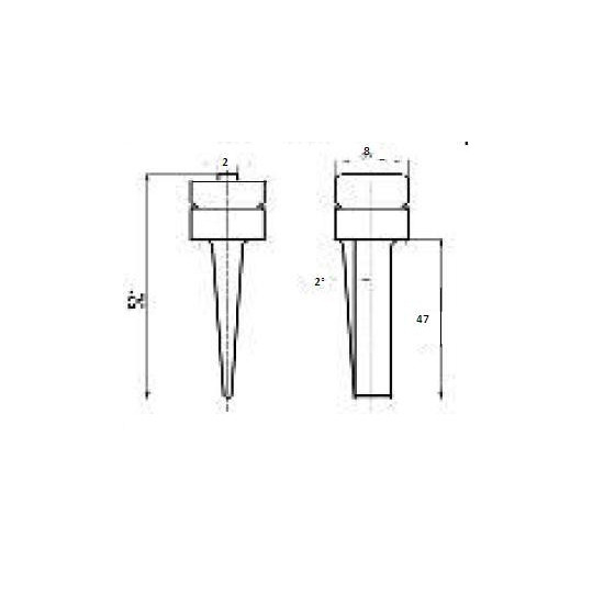 Blade 46660 - Max cutting depth 47 mm