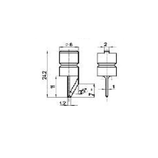 Blade 46471 - Max cutting depth 11 mm