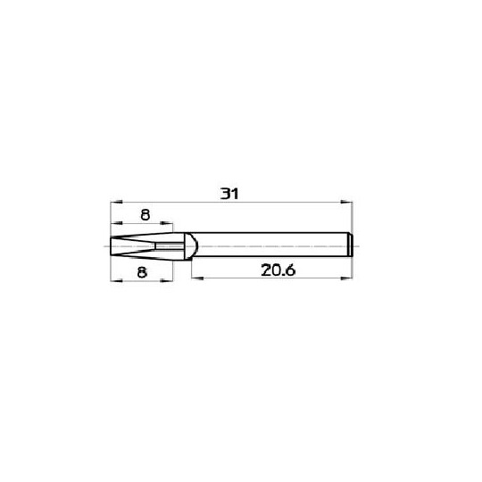 Lama 44911 - Compatibile con Talamonti (484) - Macchina Saturno 2.2