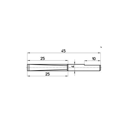 Lama 46636 - Compatibile con Talamonti - Lama per microporosa