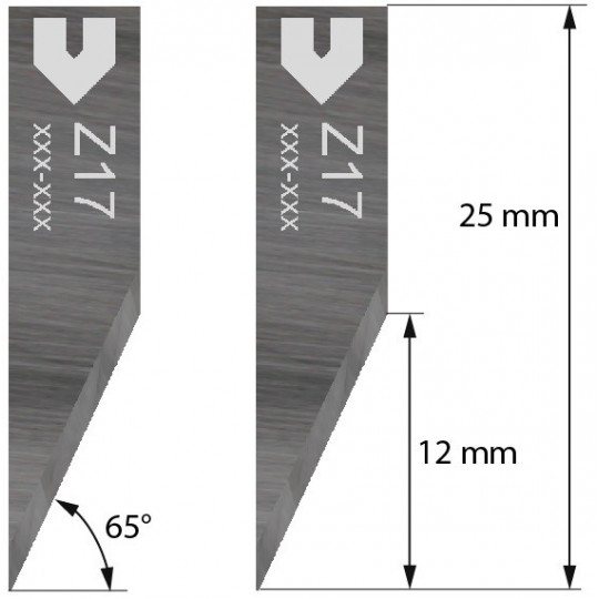 Lama 3910307 - Z 17 - Spessore del taglio fino a 12 mm