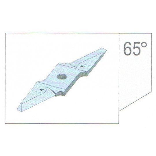 Cuchilla compatible con Cutmax - M2N 65 DH1A+ - 535 098 500
