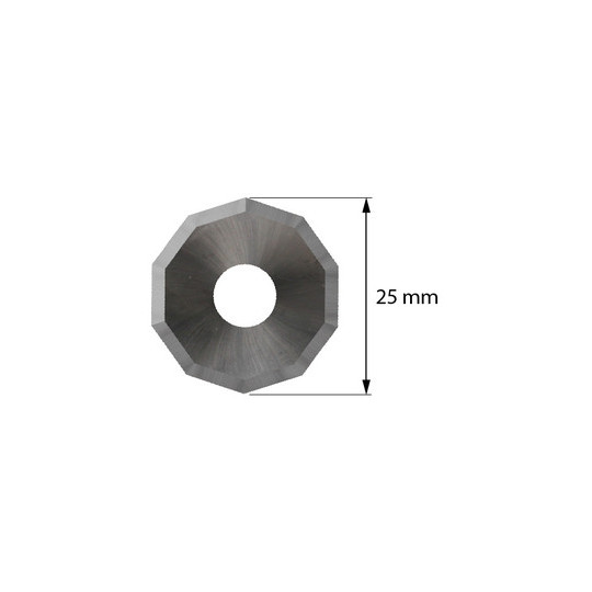 Lama 3910355 - Z 50 - Spessore del taglio fino a 3.5 mm - Ø 25 mm - ø foro interno 8 mm