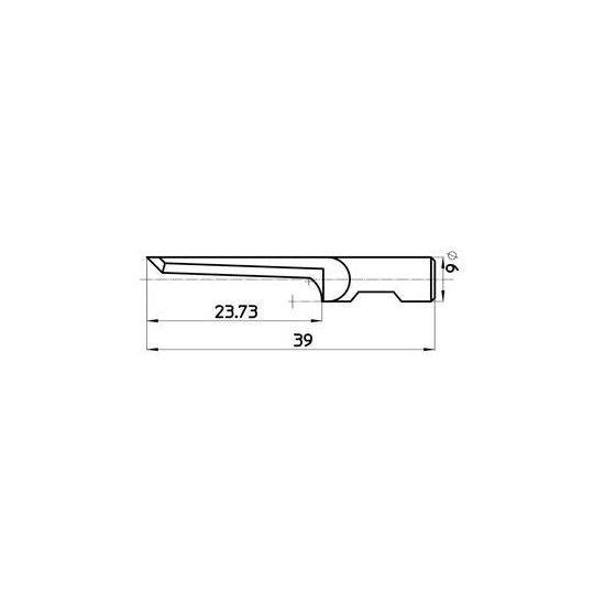 Lama 45432 - Spessore del taglio fino a 24 mm