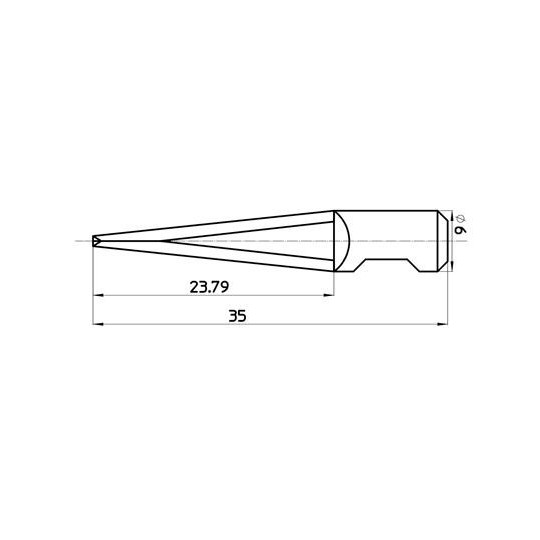Blade 46053 - Max cutting depth 24 mm