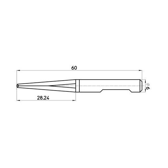 Lama 45826 - Spessore del taglio fino a 29 mm
