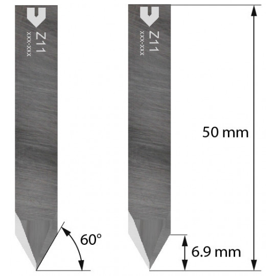 Blade 3910309 - Z11 - Max. cutting depth 6.9 mm