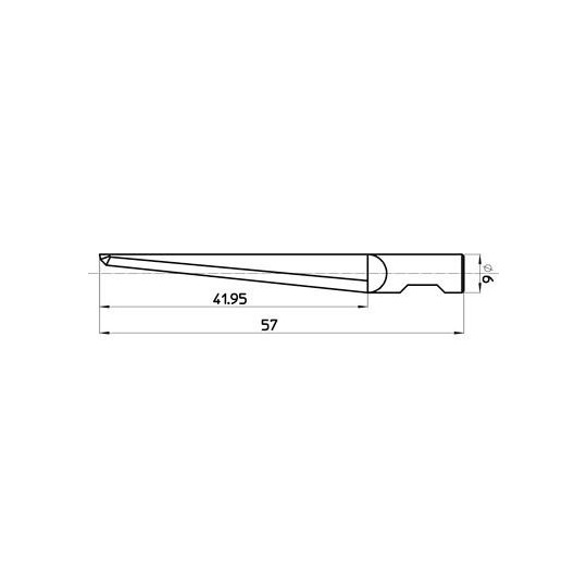 Cuchilla 47078 - Corte de 42 mm