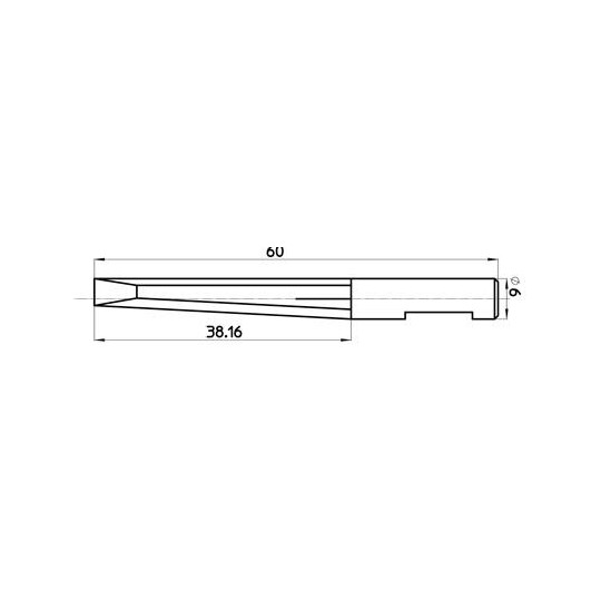 Blade 45301 - Max. cutting depth 39 mm