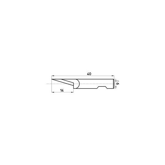 Blade 46926 - Max. cutting depth 14 mm