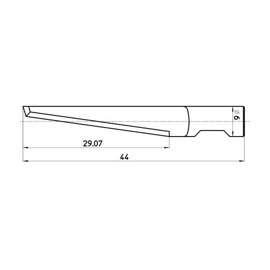 Blade 44734 - Max. cutting depth 30 mm