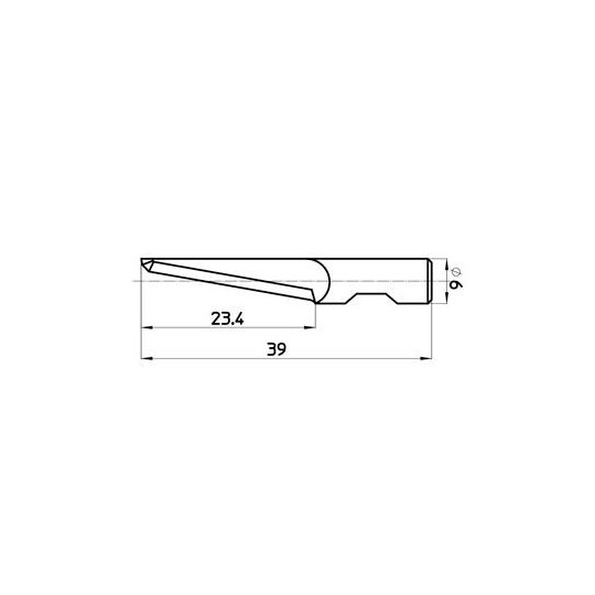 Blade 45315 - Max. cutting depth 24 mm