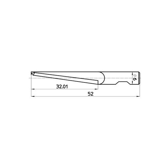 Blade 46047 - Max. cutting depth 33 mm