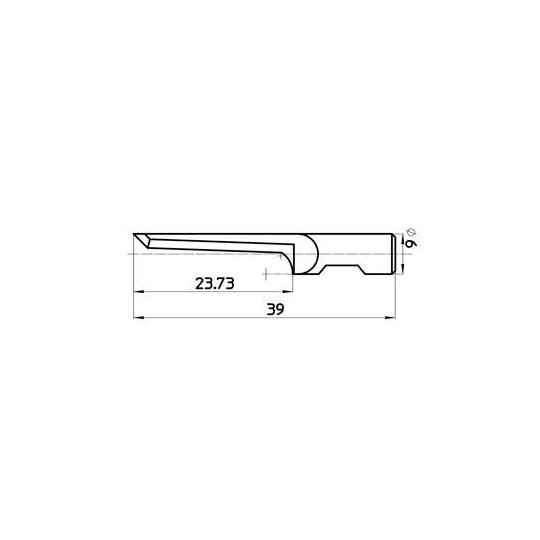 Blade 45432 - Max. cutting depth 24 mm