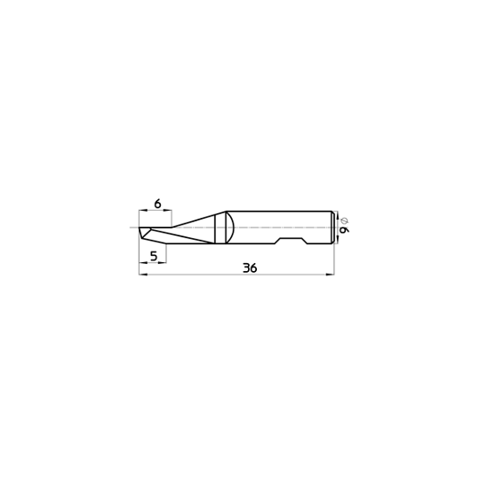 Blade 43207 - Max. cutting depth 5 mm