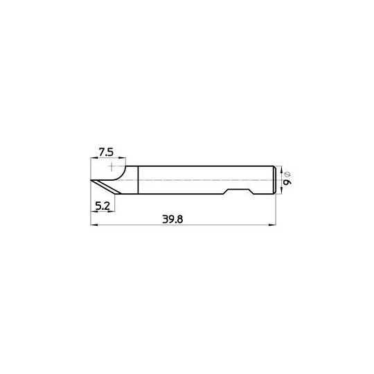 Blade 45877 - Max. cutting depth 6 mm