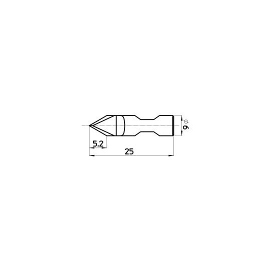 Blade 46405 - Max. cutting depth 6 mm