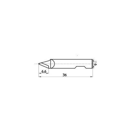 Blade 47091 - Max. cutting depth 7 mm