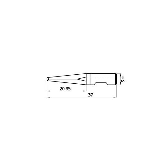 Blade 47071 - Max. cutting depth 21 mm