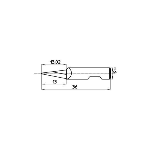 Blade 45429 - Max. cutting depth 13 mm