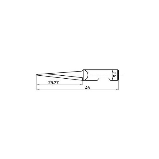 Lama 47092 - Spessore del taglio fino a 26 mm