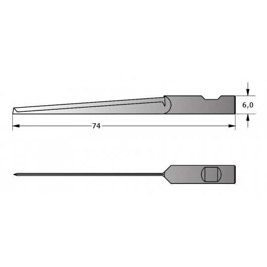 Blade 140395 Aristo compatible - Max. cutting depth 50 mm