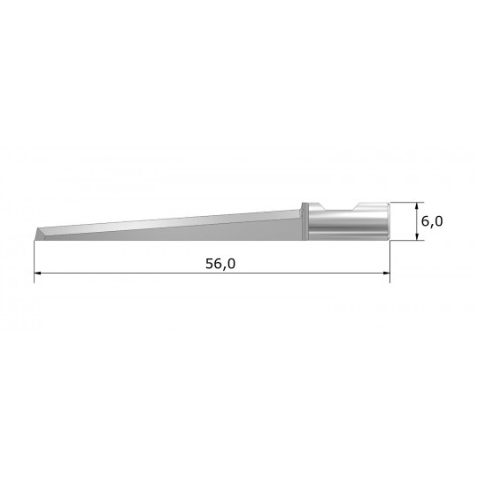 Lama 140396 compatibile con Aristo - Spessore del taglio fino a 40 mm