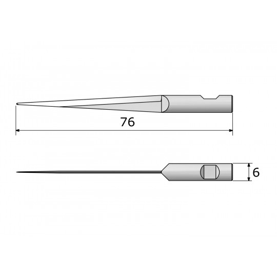 Lama 142565 compatibile con Aristo - Spessore del taglio fino a 50 mm