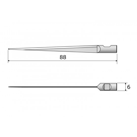 Lama  142566 compatibile con Aristo - Spessore del taglio fino a 70 mm