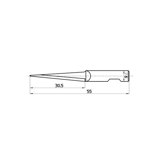 Cuchilla ONF30 compatible con Comagrav - 47076 - Corte 30 mm