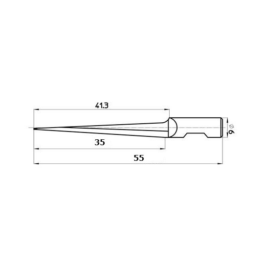 Lama ONF35 compatibile con Comagrav - CE142568 - Spessore del taglio fino a 35 mm