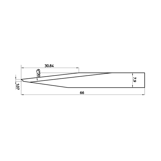 Lama 46759 - Spessore del taglio fino a 30.84 mm