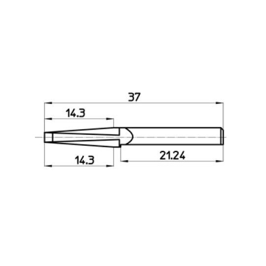 Blade 46585 Talamonti compatible - Max. cutting depth 14.3 mm