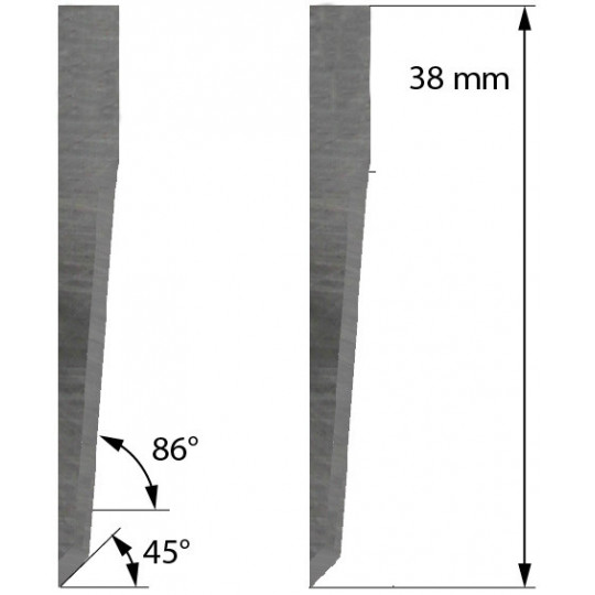 Blade 500-9815 Summa compatible - Z28 - Max. cutting depth 18 mm