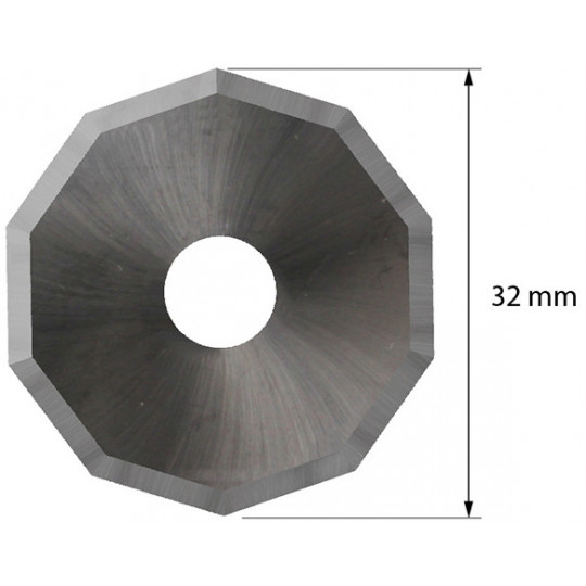 Cuchilla 500-9862 compatible con Summa - Z52 - Ø 32 mm - Corte 5 mm