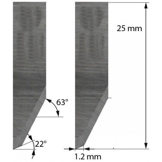 Lama  Z26 - 500-9813 - Spessore del taglio fino a 6 mm