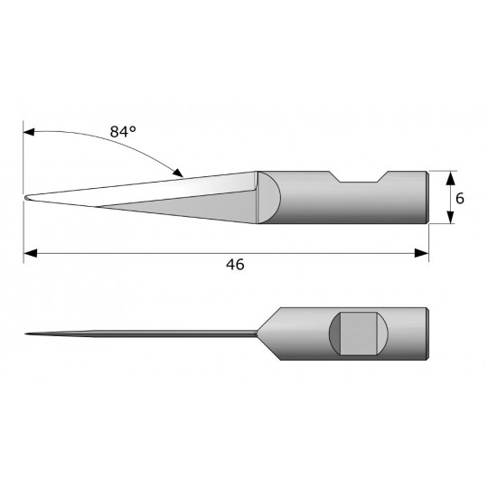 Blade 001897 L25 Valiani compatible - Max. cutting depth 25 mm