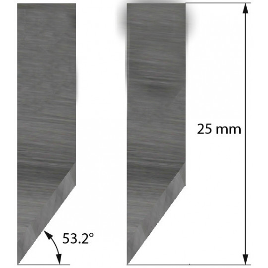 Blade 3910306 - Z16 - Max. cutting depth 7.4 mm - Mimaki compatible