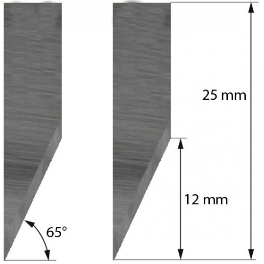 Blade Delta Diemaking compatible - Z17 - Max. cutting depth 12 mm