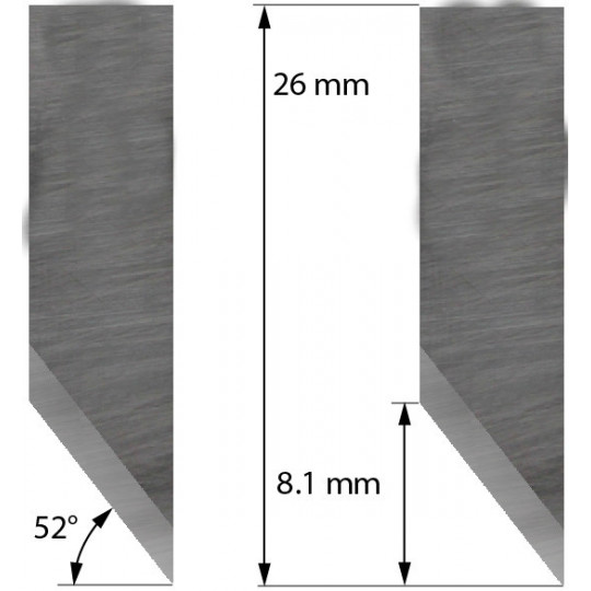 Blade BW33 Blackman & White compatible - Z33 - Max. cutting depth 5 mm