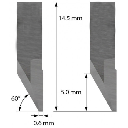 Lama compatibile con Balacchi - Z31 - Spessore di taglio fino a 2.0 mm