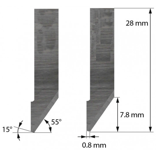 Lama compatibile con Balacchi  - Z42 - Spessore di taglio fino a 7.8 mm